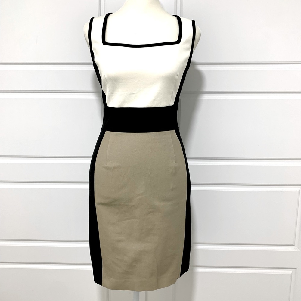 NWT Banana Republic | Petite Colorblock Fitted Dress